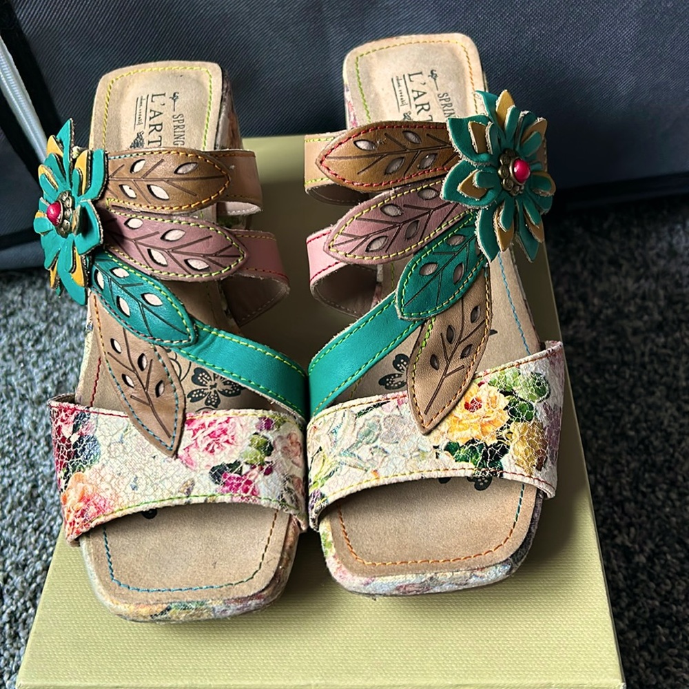 L’Artiste Slip On Sandals